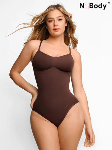 Seamless Bodyshaper Bodysuit for Women - Full Body Shapewear Body